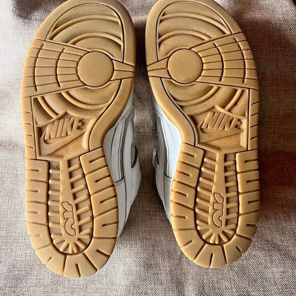 Nike Air Dunk Jumbo Photon Dust White Gum Skate Shoes SB 8.5 VG DV0821001-001 - Picture 7 of 15